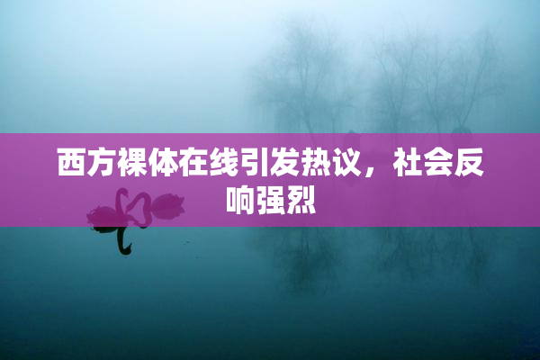 西方裸体在线引发热议，社会反响强烈