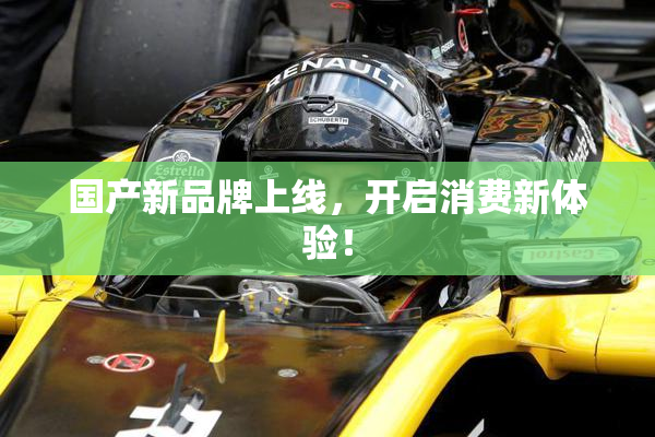 国产新品牌上线，开启消费新体验！