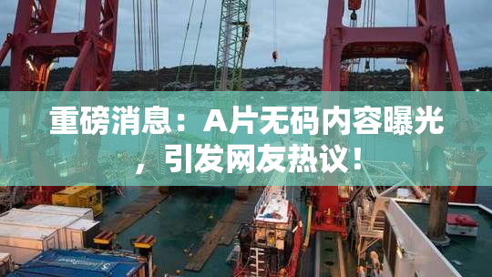 重磅消息：A片无码内容曝光，引发网友热议！