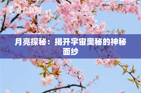 月亮探秘：揭开宇宙奥秘的神秘面纱