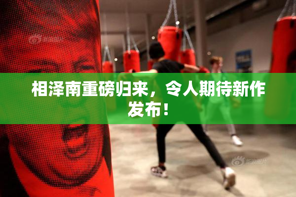 相泽南重磅归来，令人期待新作发布！