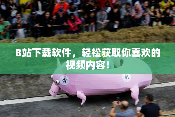 B站下载软件，轻松获取你喜欢的视频内容！