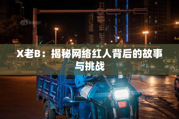 X老B：揭秘网络红人背后的故事与挑战