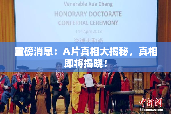重磅消息：A片真相大揭秘，真相即将揭晓！