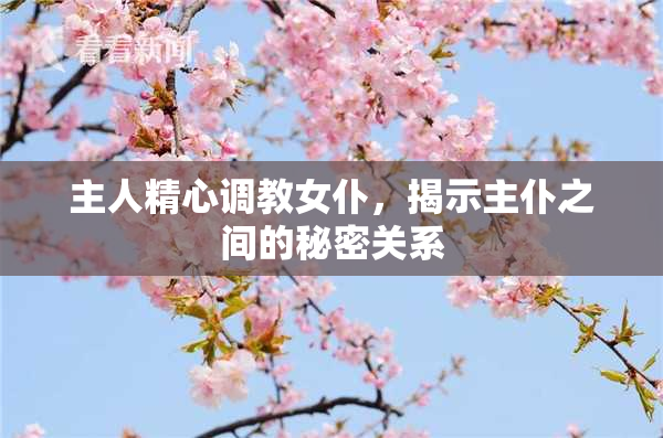 主人精心调教女仆，揭示主仆之间的秘密关系