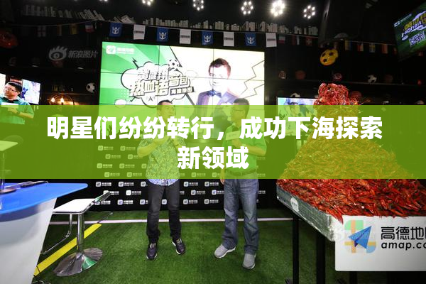 明星们纷纷转行，成功下海探索新领域