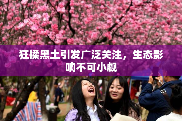狂揉黑土引发广泛关注，生态影响不可小觑