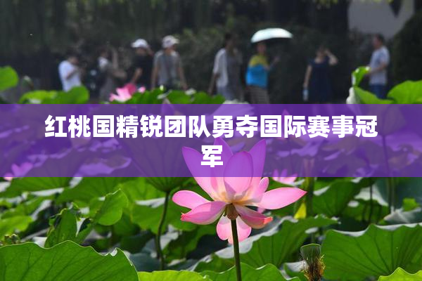 红桃国精锐团队勇夺国际赛事冠军
