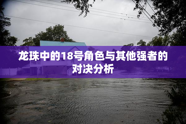 龙珠中的18号角色与其他强者的对决分析