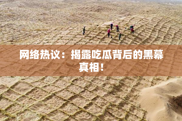 网络热议：揭露吃瓜背后的黑幕真相！