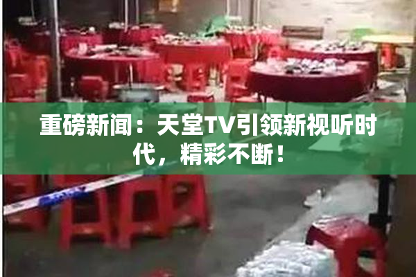 重磅新闻：天堂TV引领新视听时代，精彩不断！