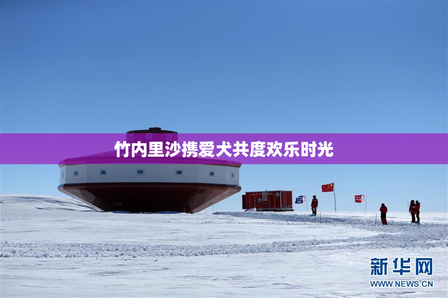 竹内里沙携爱犬共度欢乐时光
