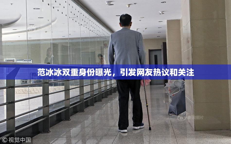 范冰冰双重身份曝光，引发网友热议和关注