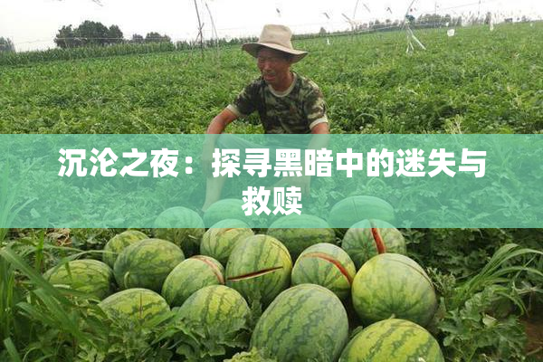 沉沦之夜：探寻黑暗中的迷失与救赎