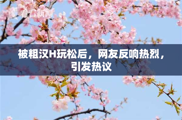 被粗汉H玩松后，网友反响热烈，引发热议