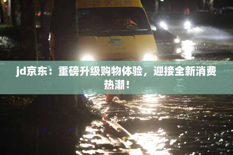 jd京东：重磅升级购物体验，迎接全新消费热潮！