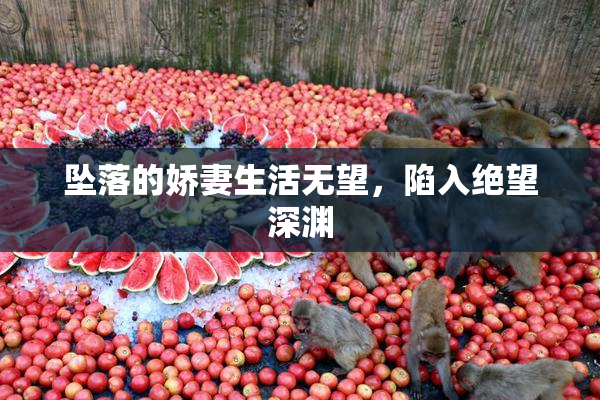 坠落的娇妻生活无望，陷入绝望深渊