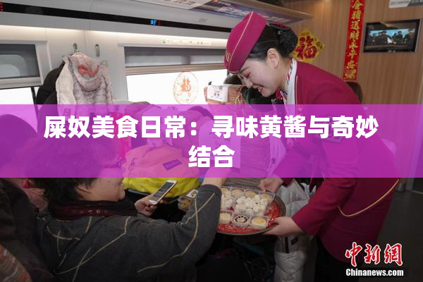 屎奴美食日常：寻味黄酱与奇妙结合