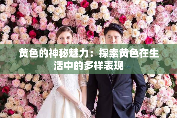 黄色的神秘魅力：探索黄色在生活中的多样表现