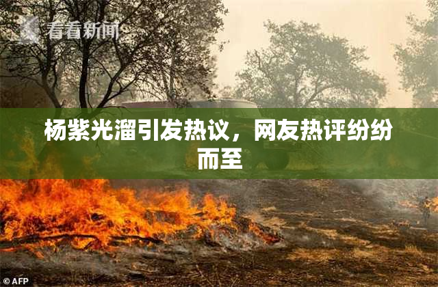杨紫光溜引发热议，网友热评纷纷而至