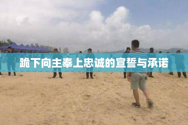 跪下向主奉上忠诚的宣誓与承诺
