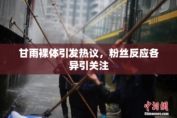 甘雨裸体引发热议，粉丝反应各异引关注