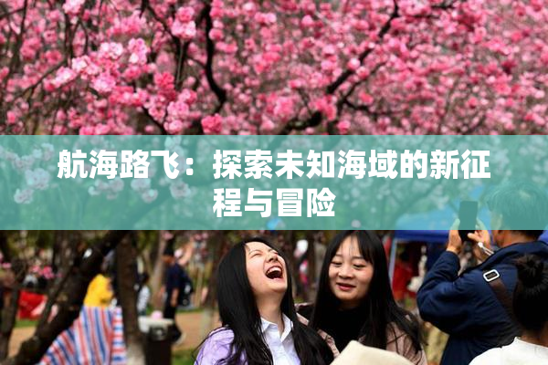 航海路飞：探索未知海域的新征程与冒险