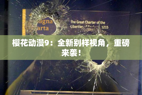 樱花动漫9：全新别样视角，重磅来袭！