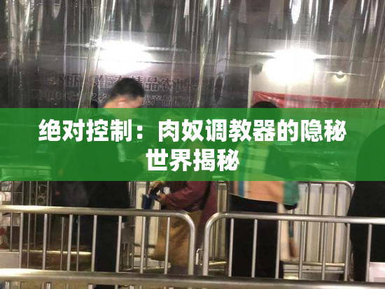 绝对控制：肉奴调教器的隐秘世界揭秘