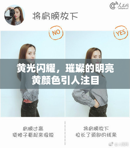 黄光闪耀，璀璨的明亮黄颜色引人注目