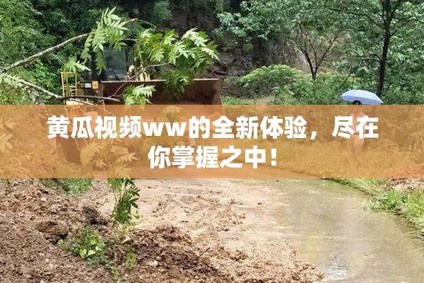 黄瓜视频ww的全新体验，尽在你掌握之中！