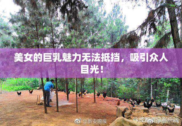 美女的巨乳魅力无法抵挡，吸引众人目光！