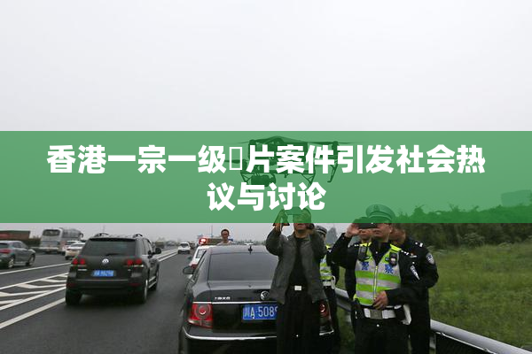 香港一宗一级婬片案件引发社会热议与讨论