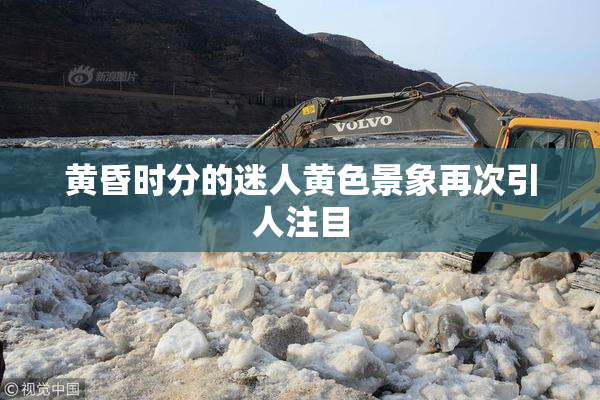 黄昏时分的迷人黄色景象再次引人注目