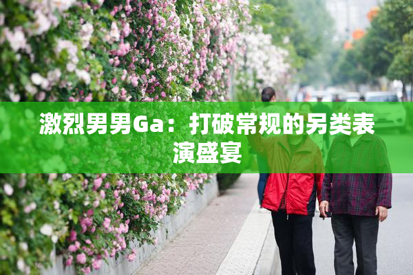 激烈男男Ga：打破常规的另类表演盛宴