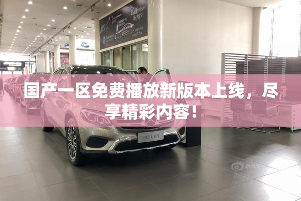 国产一区免费播放新版本上线，尽享精彩内容！