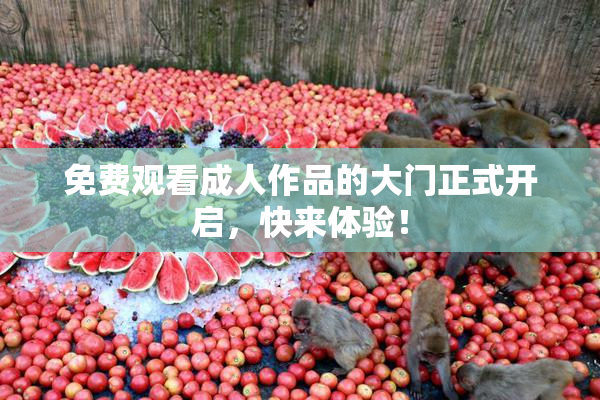 免费观看成人作品的大门正式开启，快来体验！