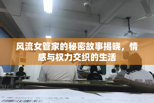 风流女管家的秘密故事揭晓，情感与权力交织的生活