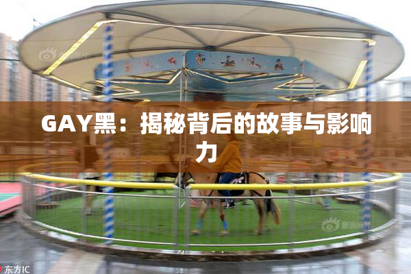 GAY黑：揭秘背后的故事与影响力