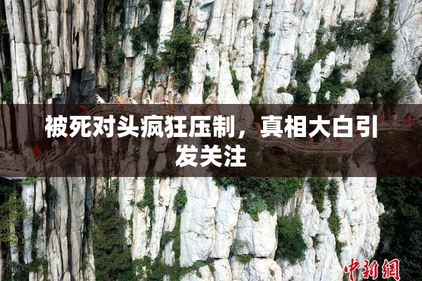 被死对头疯狂压制，真相大白引发关注