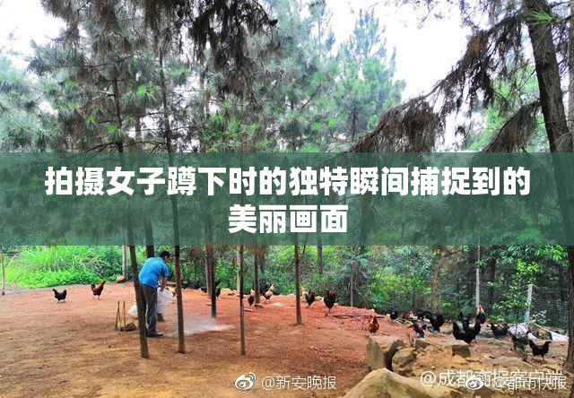拍摄女子蹲下时的独特瞬间捕捉到的美丽画面