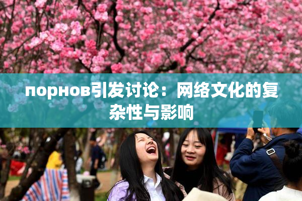 порнов引发讨论：网络文化的复杂性与影响