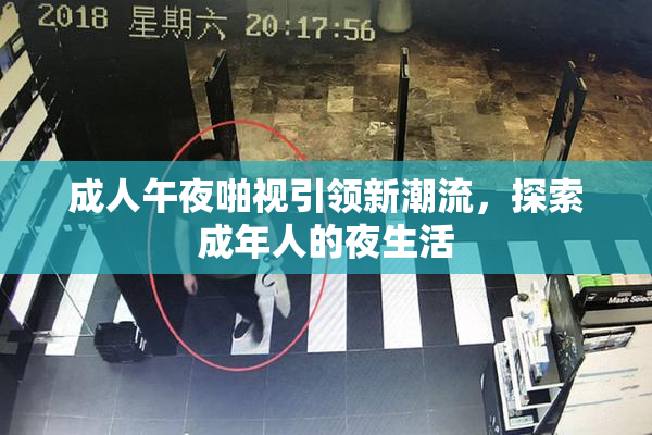 成人午夜啪视引领新潮流，探索成年人的夜生活