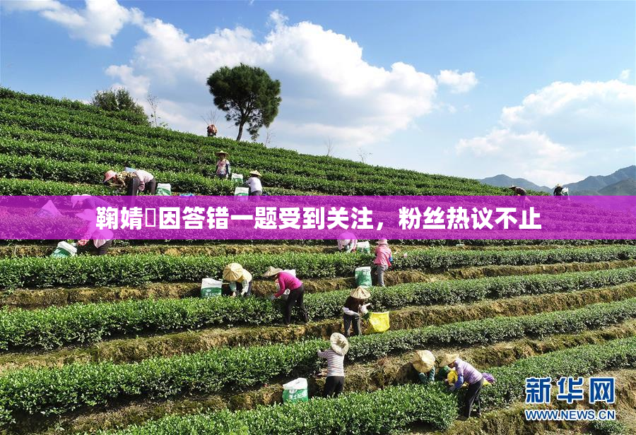 鞠婧祎因答错一题受到关注，粉丝热议不止