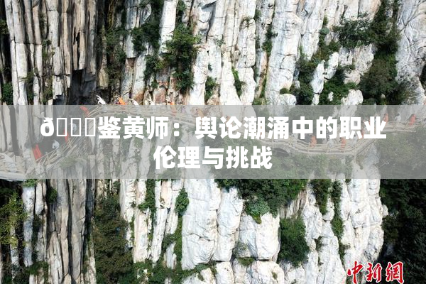🔞鉴黄师：舆论潮涌中的职业伦理与挑战