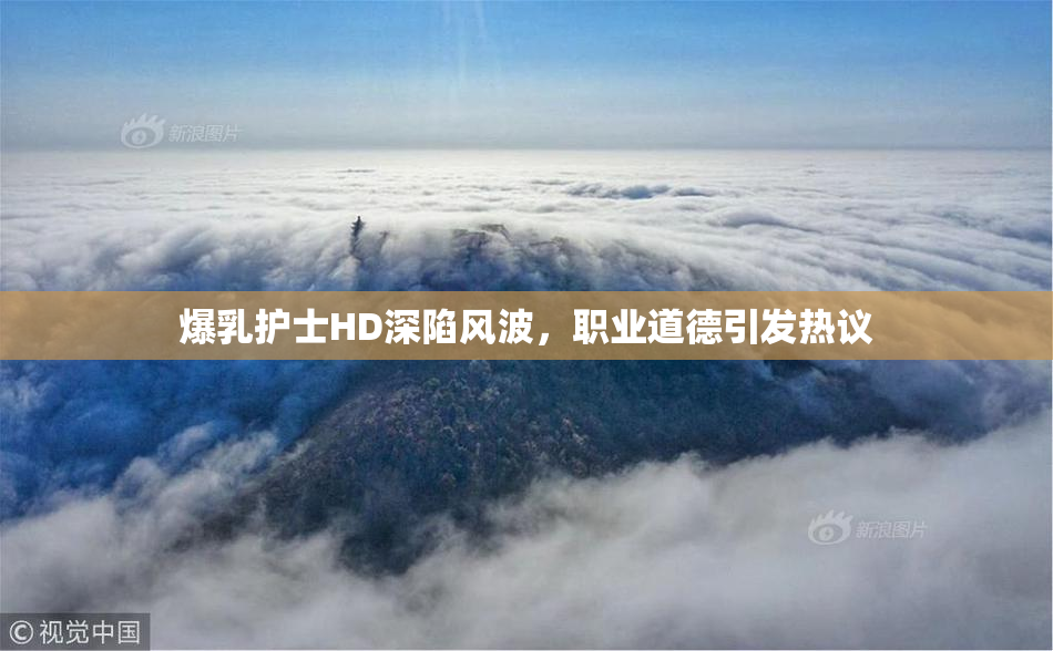 爆乳护士HD深陷风波，职业道德引发热议
