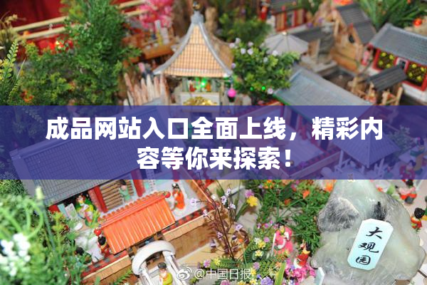 成品网站入口全面上线，精彩内容等你来探索！