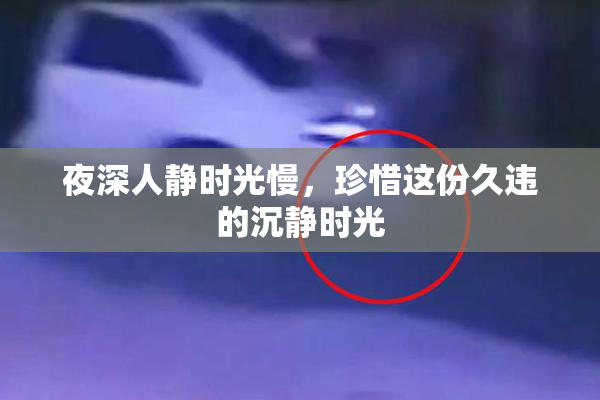 夜深人静时光慢，珍惜这份久违的沉静时光