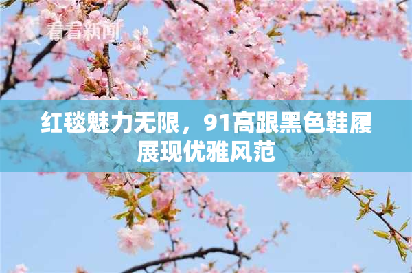 红毯魅力无限，91高跟黑色鞋履展现优雅风范