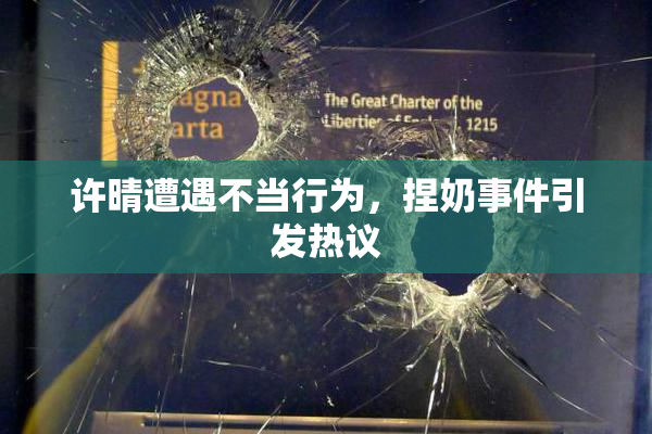 许晴遭遇不当行为，捏奶事件引发热议